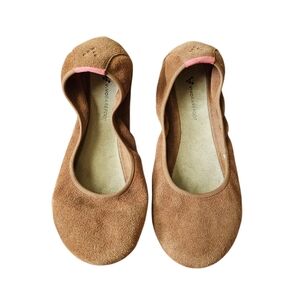 Brown Suede Women's Flats